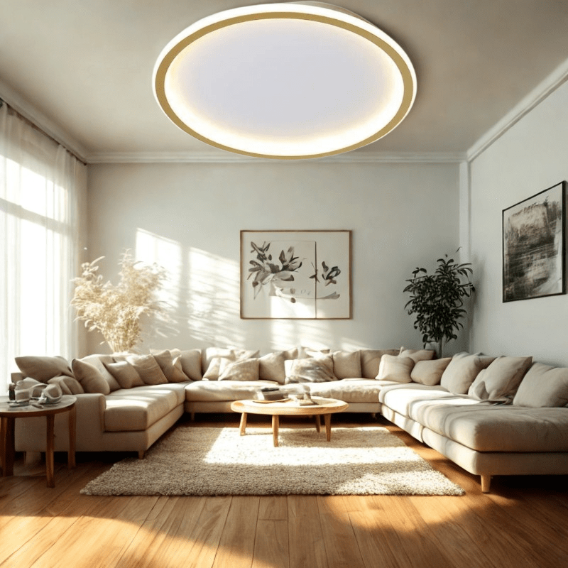Lisslune | GLOWLITH – Scandinavian LED Ceiling Lamp for Modern, Glare-Free Lighting