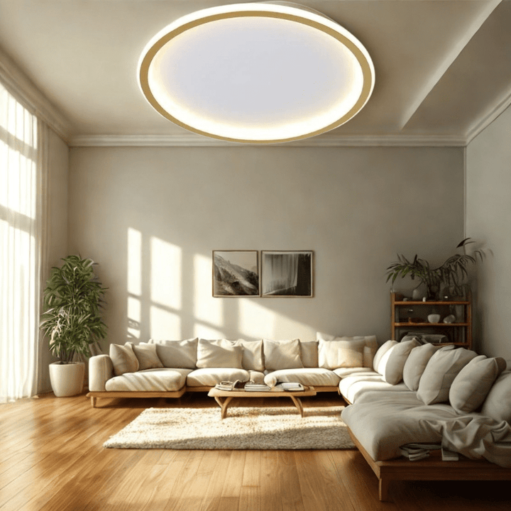 Lisslune | GLOWLITH – Scandinavian LED Ceiling Lamp for Modern, Glare-Free Lighting