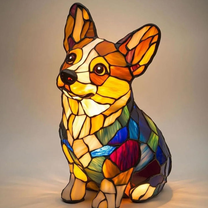 Lisslune | GLOWPAWS – Artistic Dog Breed LED Night Lamp for Home Decor