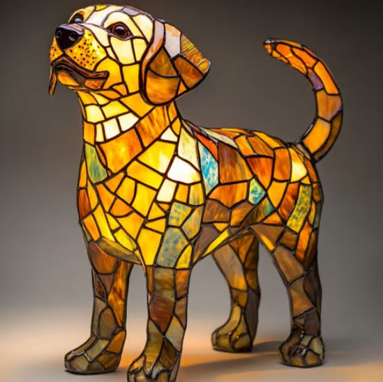 Lisslune | GLOWPAWS – Artistic Dog Breed LED Night Lamp for Home Decor