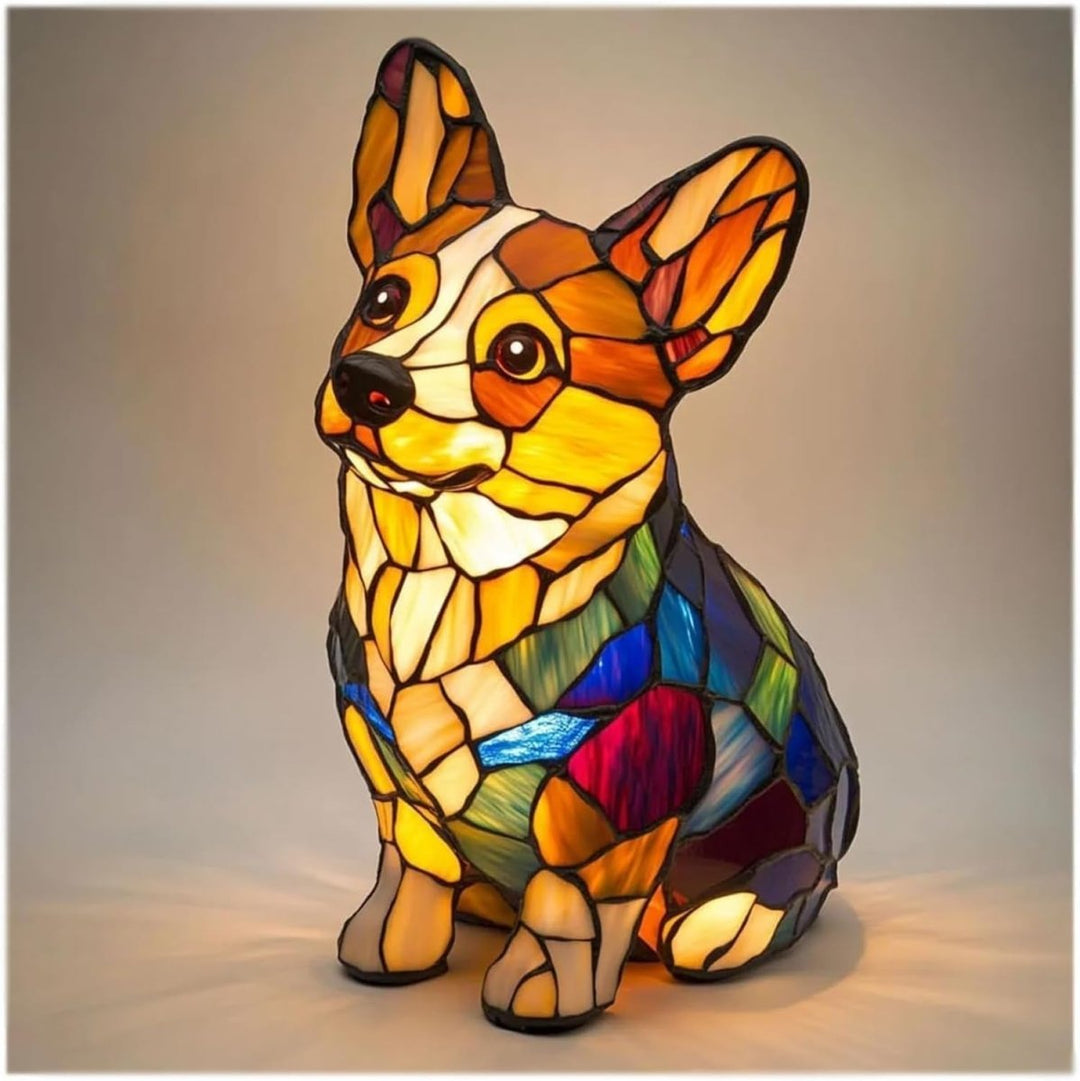 Lisslune | GLOWPAWS – Artistic Dog Breed LED Night Lamp for Home Decor