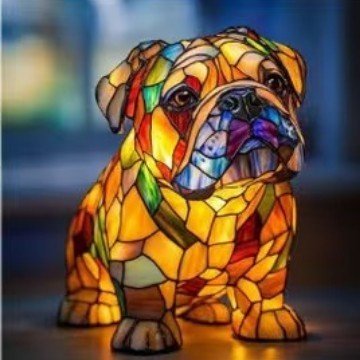 Lisslune | GLOWPAWS – Artistic Dog Breed LED Night Lamp for Home Decor