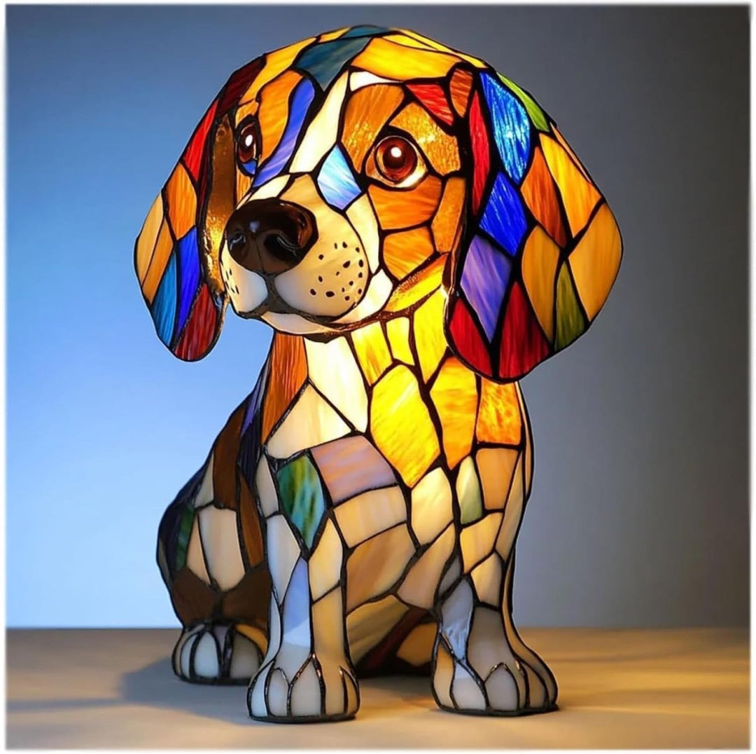 Lisslune | GLOWPAWS – Artistic Dog Breed LED Night Lamp for Home Decor