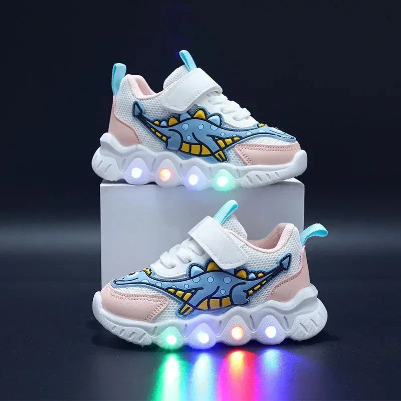 Lisslune | Leuchtende Dino Sneaker