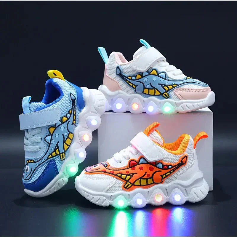 Lisslune | Leuchtende Dino Sneaker