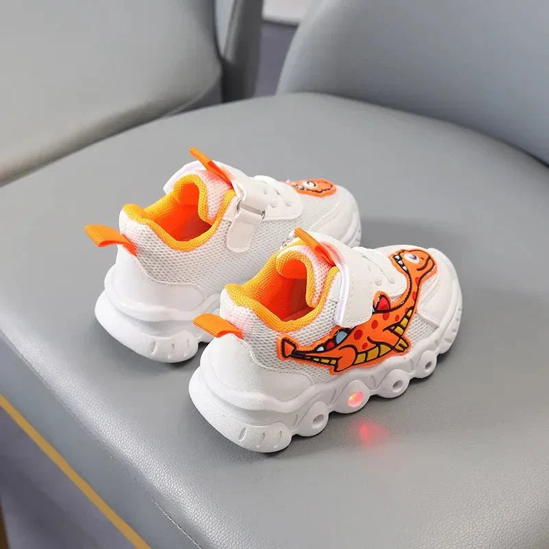 Lisslune | Leuchtende Dino Sneaker