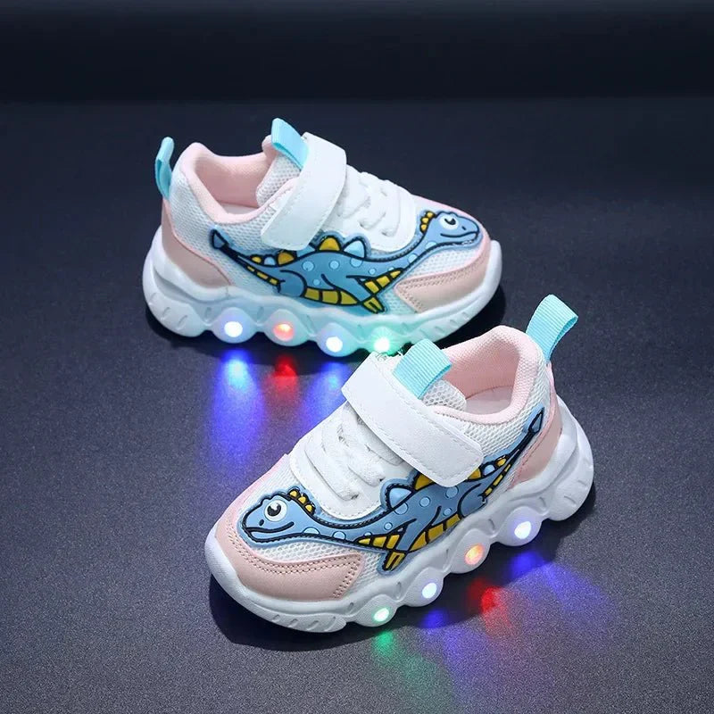 Lisslune | Leuchtende Dino Sneaker