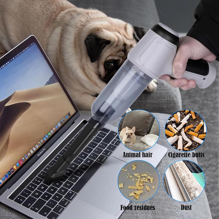 Lisslune | High-Power Wireless Handheld Vacuum for Car and Home