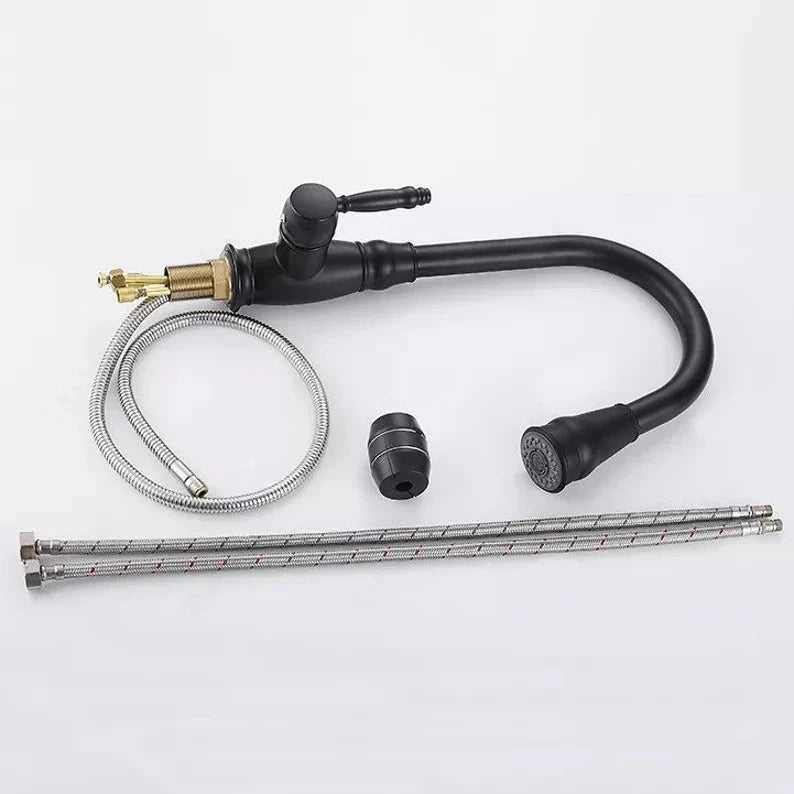 Lisslune | Ashby - Retractable kitchen faucet