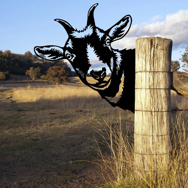 Lisslune | WildPost - Metal Dyresilhouette Fence Caps