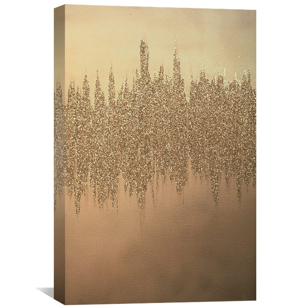 Lisslune | Gold Shimmer Canvas