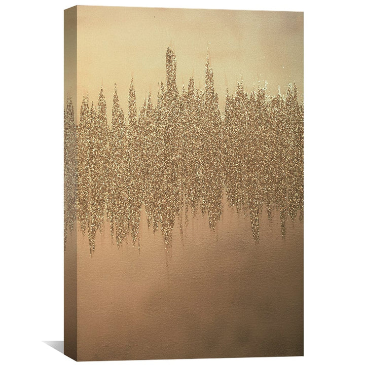 Lisslune | Gold Shimmer Canvas