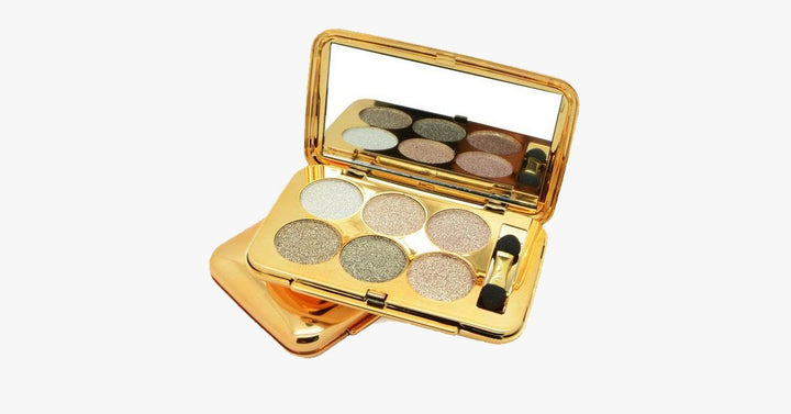 Lisslune | 6 Colors Crushed Shine Palette