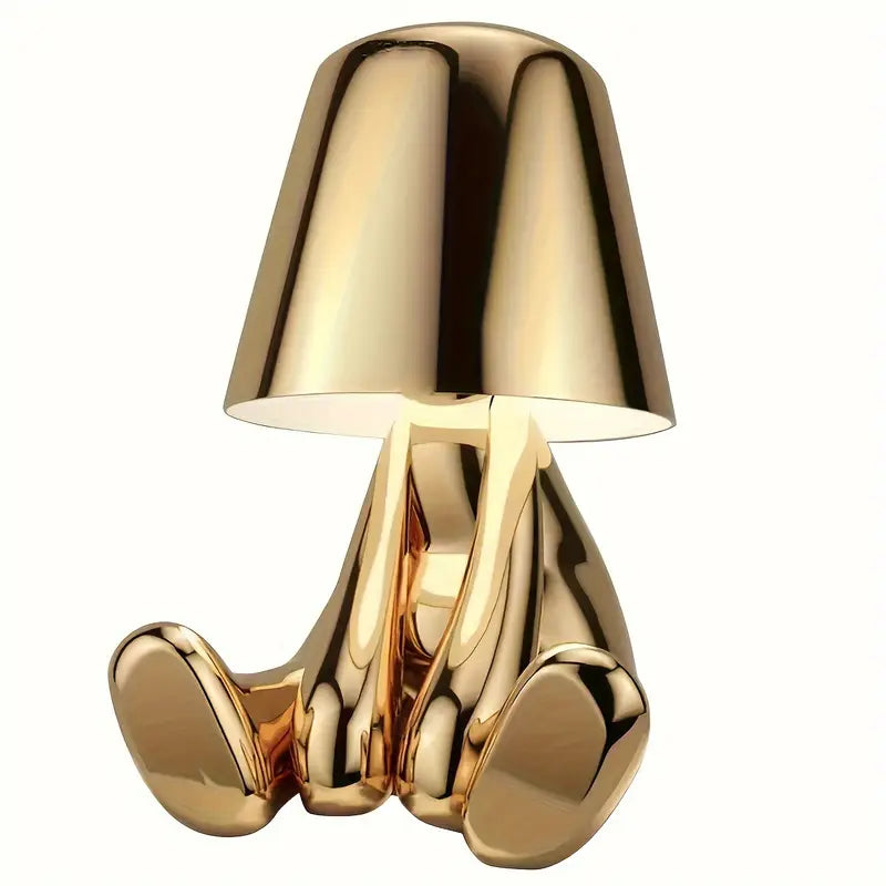 Lisslune | 5 Brothers Wireless Table Lamp – Rechargeable LED Designer Lamp with Dimmable Light (Warm White)