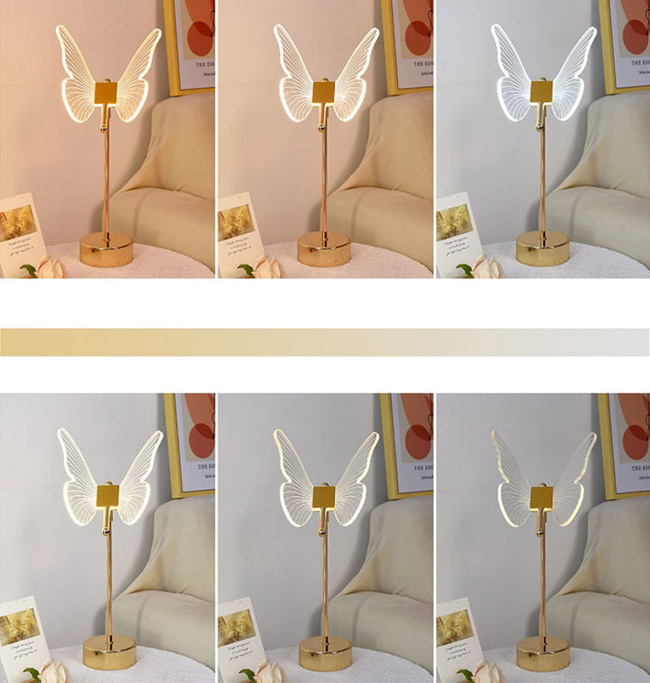 Rynx | Golden Butterfly Table Lamp