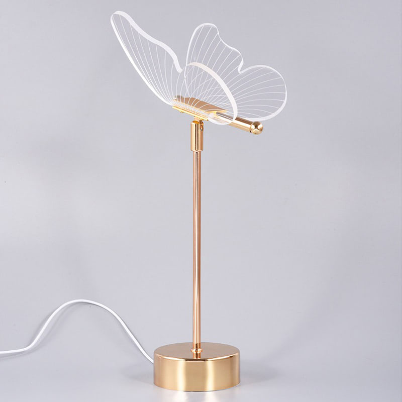 Rynx | Golden Butterfly Table Lamp