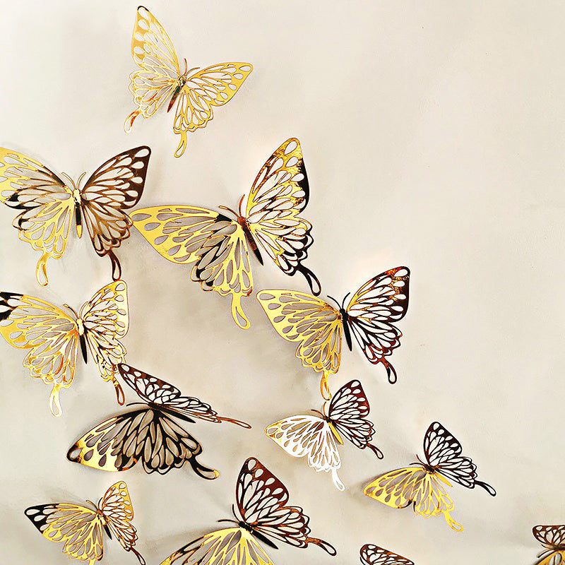 Rynx | Golden Butterfly Wall Sticker