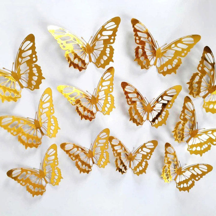 Rynx | Golden Butterfly Wall Sticker