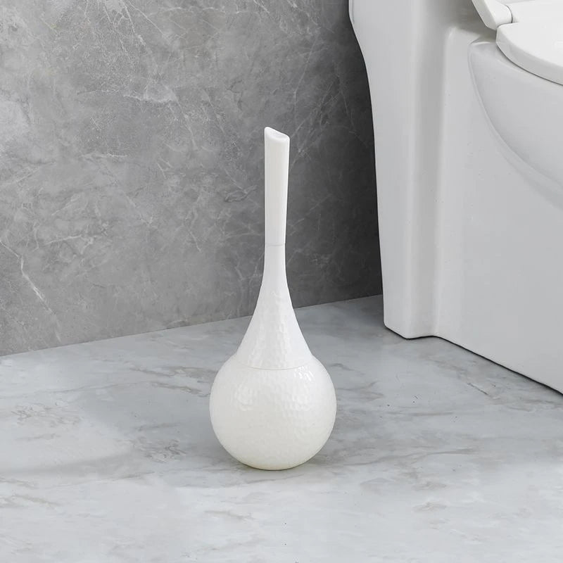 Lisslune | GOLDENLUXE – Sculpted Toilet Brush with Elegant Metallic Design for Modern Bathrooms