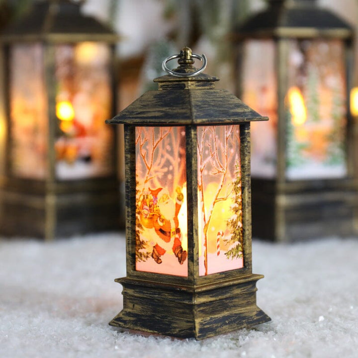 Lisslune | LED illuminated rotating Christmas lantern