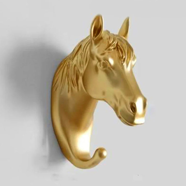 Lisslune | Luxurious Golden Animal Head Wall Hook for Keys