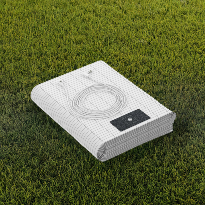 Lisslune | Fitted Organic Earthing Grounding Sheet Bed - Earthing Mattress Cover with Silver Weave Technology