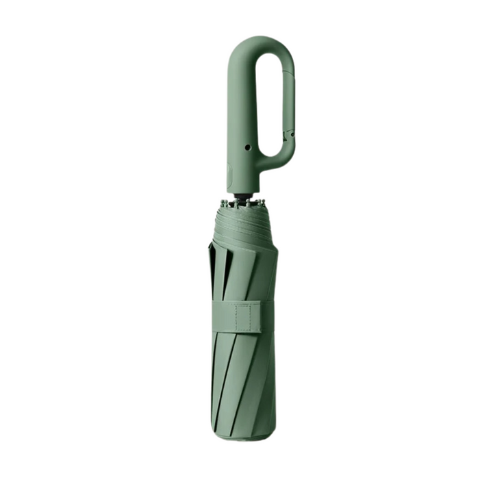 Lisslune | Wind-Resistant Automatic Folding Umbrella with Large Buckle Handle – Compact & Durable