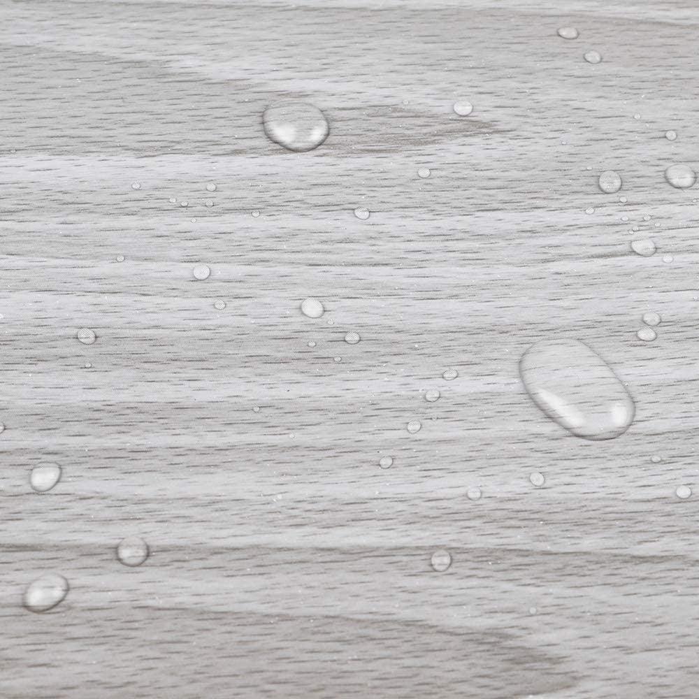 Lisslune | Peel and Stick Waterproof Gray Wood Grain Wallpaper for Easy Home Makeover