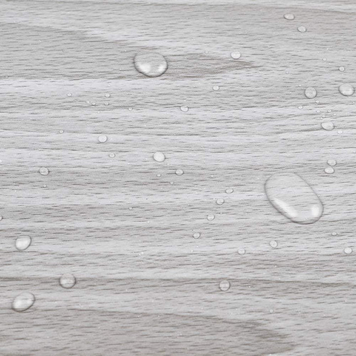 Lisslune | Peel and Stick Waterproof Gray Wood Grain Wallpaper for Easy Home Makeover