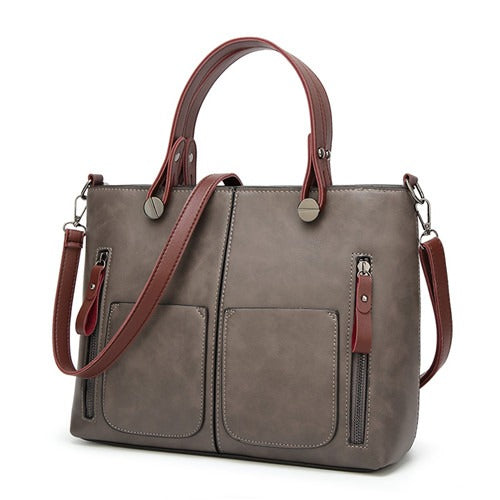 Lisslune | Elly – Women’s Vintage Leather Shoulder Bag | Handmade & Elegant Design