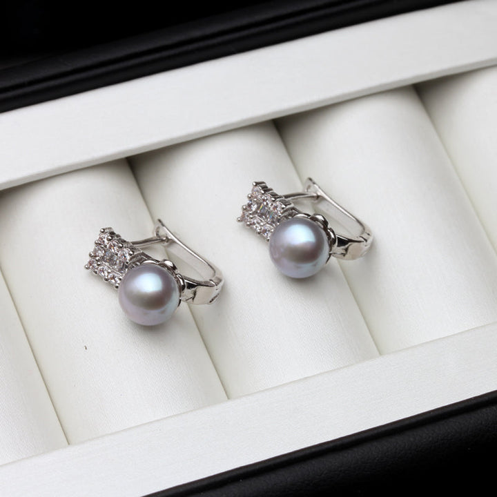 Lisslune | Fashion Natural freshwater black pearl ear clip