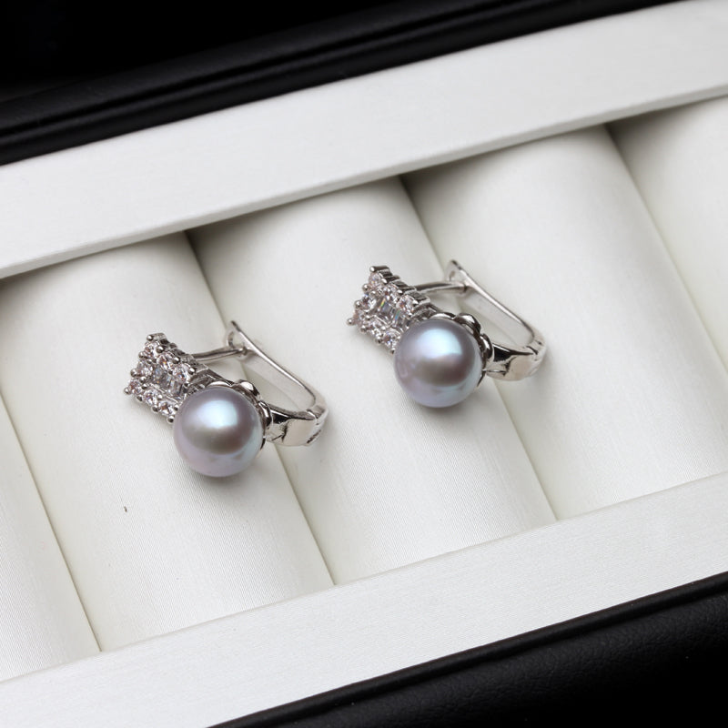 Lisslune | Fashion Natural freshwater black pearl ear clip