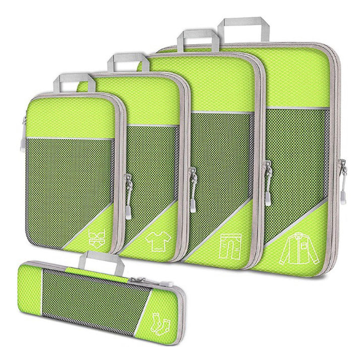Lisslune | PackMate Compression Travel Set – Space-Saving Travel Cubes for Organized Packing