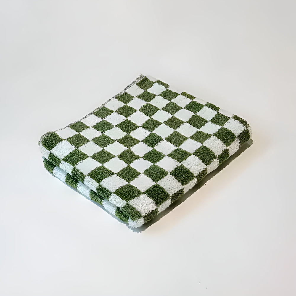 Lisslune | Retro Checkmate Cotton Towel