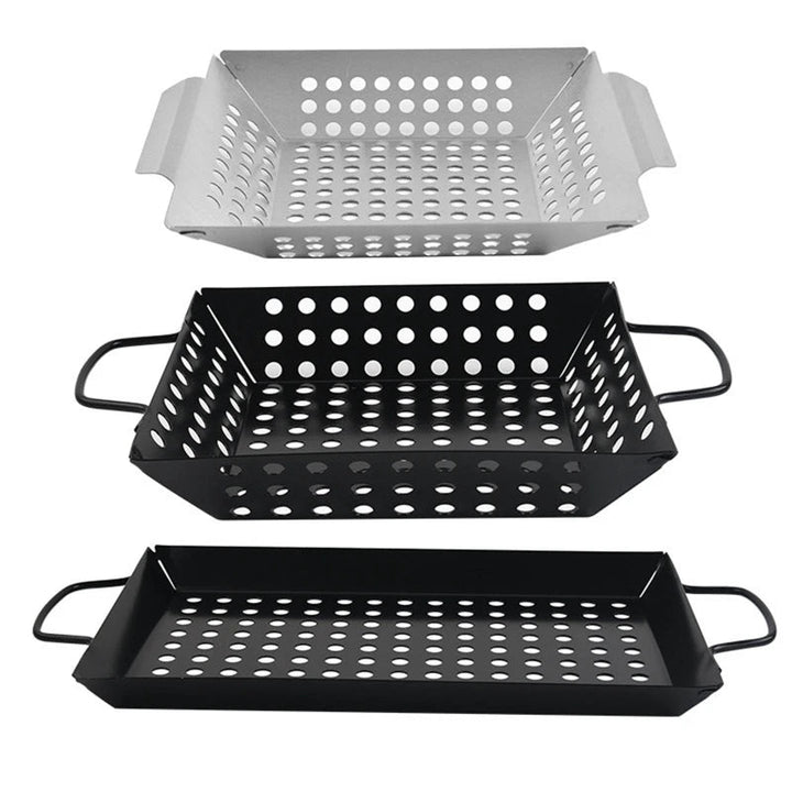 Lisslune | GRILL BASKET – Non-Stick BBQ Tool for Easy Grilling
