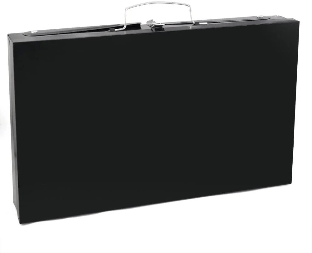 Lisslune | Grillmate Fold – Foldable Steel Suitcase Grill for Garden, Camping & Outdoor BBQ