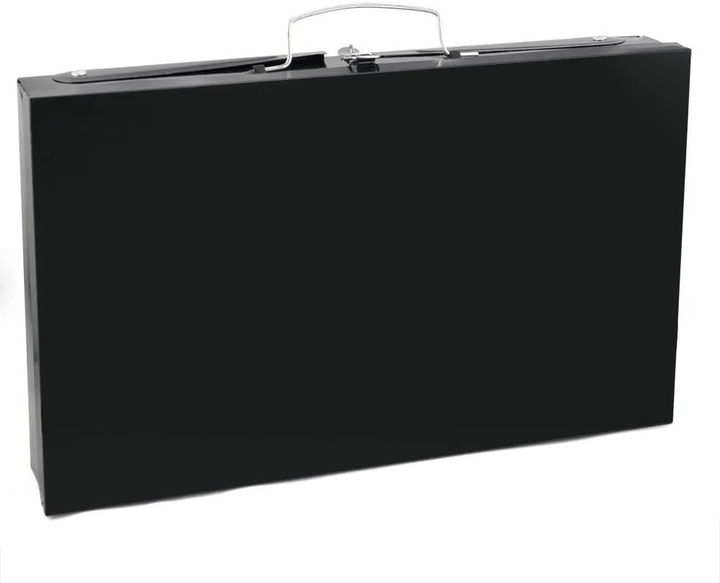 Lisslune | Grillmate Fold – Foldable Steel Suitcase Grill for Garden, Camping & Outdoor BBQ