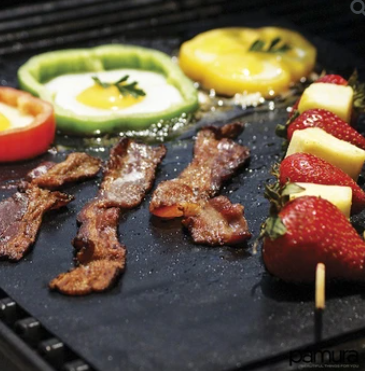 Lisslune | Reusable Non-Stick BBQ Grill Mat for Outdoor Cooking