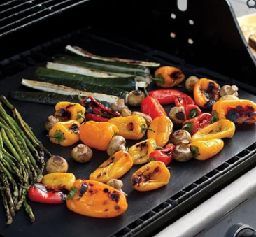 Lisslune | Reusable Non-Stick BBQ Grill Mat for Outdoor Cooking