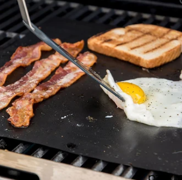 Lisslune | Reusable Non-Stick BBQ Grill Mat for Outdoor Cooking