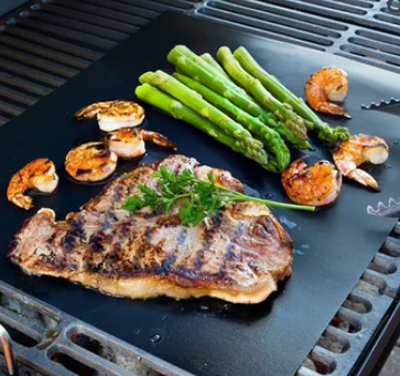 Lisslune | Reusable Non-Stick BBQ Grill Mat for Outdoor Cooking