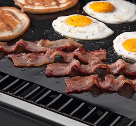 Lisslune | Reusable Non-Stick BBQ Grill Mat for Outdoor Cooking