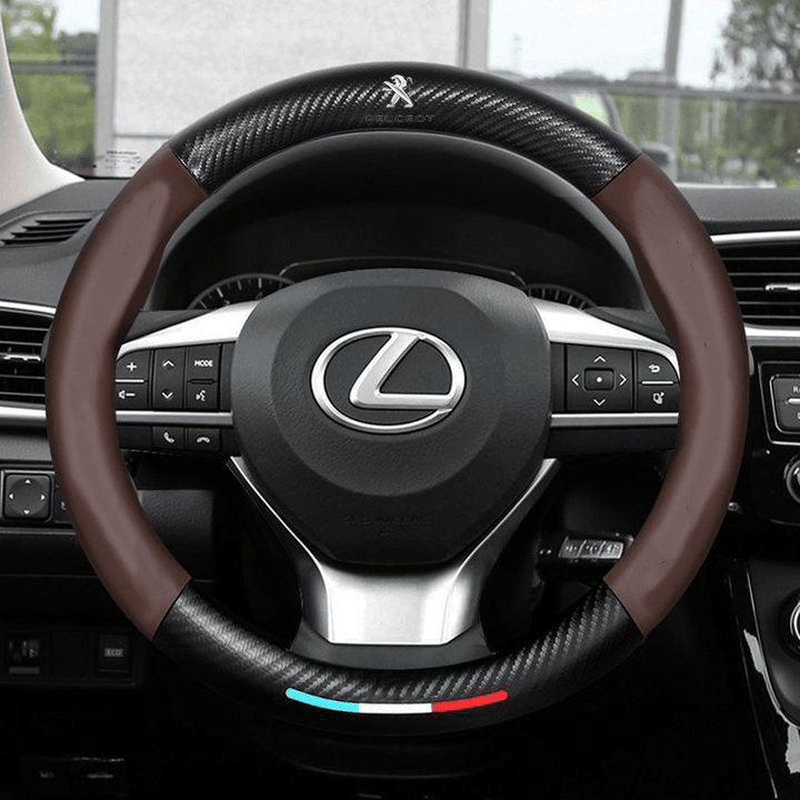 Lisslune | HANDLOCK – Breathable Anti-Slip Steering Wheel Cover for Comfortable Driving