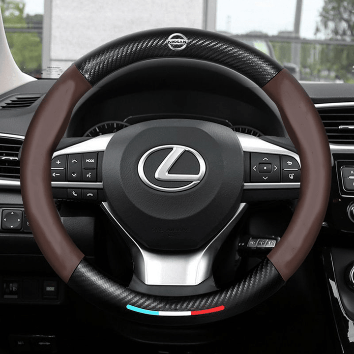 Lisslune | HANDLOCK – Breathable Anti-Slip Steering Wheel Cover for Comfortable Driving