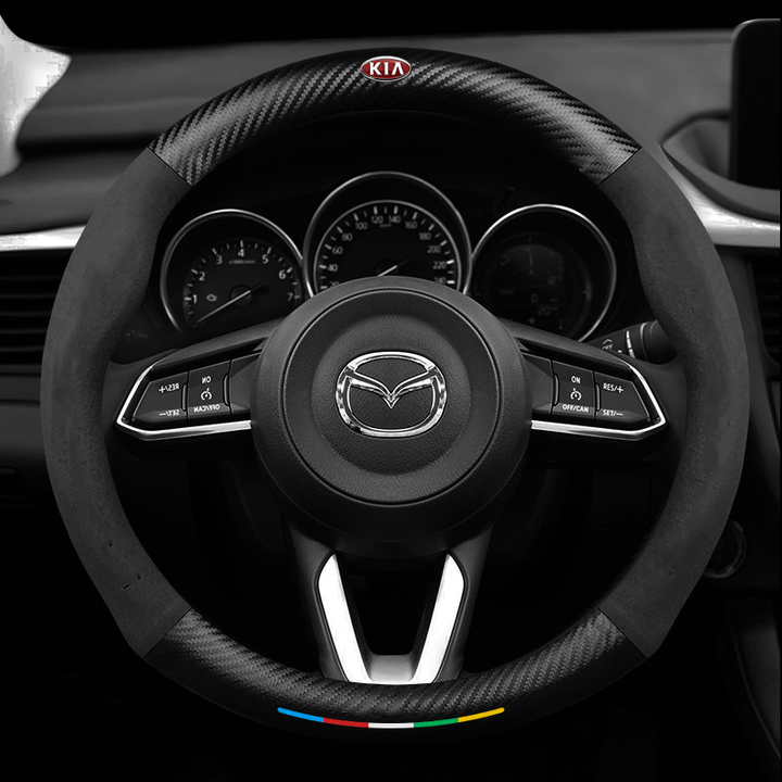 Lisslune | HANDLOCK – Breathable Anti-Slip Steering Wheel Cover for Comfortable Driving