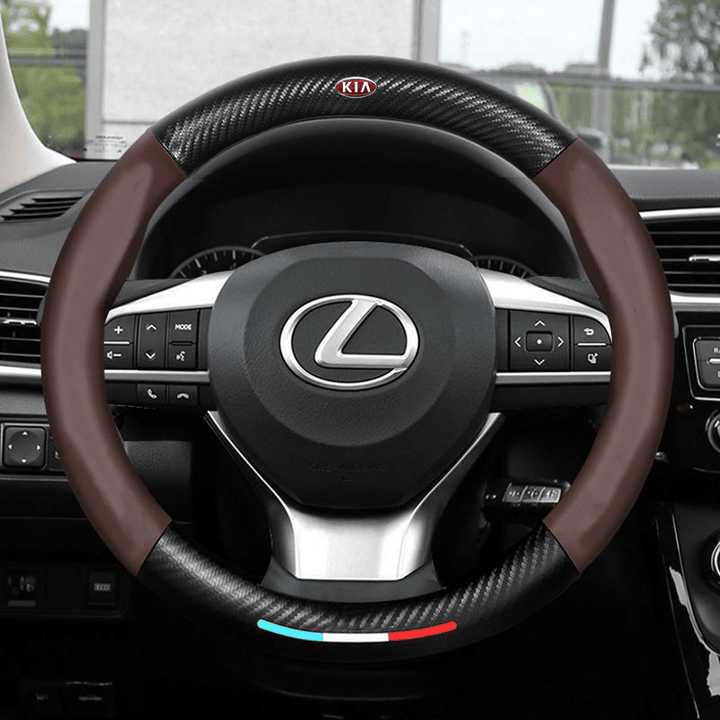Lisslune | HANDLOCK – Breathable Anti-Slip Steering Wheel Cover for Comfortable Driving