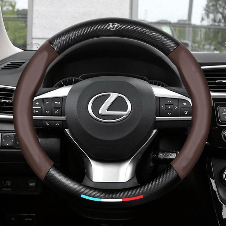 Lisslune | HANDLOCK – Breathable Anti-Slip Steering Wheel Cover for Comfortable Driving