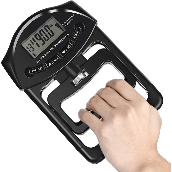 Lisslune | HANDPOWER PRO – Digital Hand Dynamometer for Precise Grip Strength Measurement up to 90kg