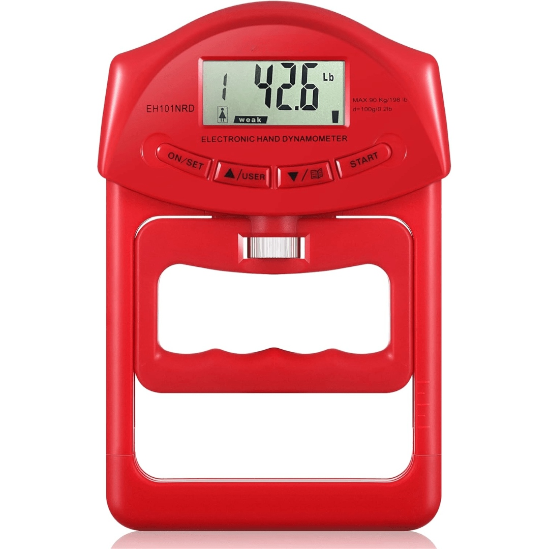 Lisslune | HANDPOWER PRO – Digital Hand Dynamometer for Precise Grip Strength Measurement up to 90kg