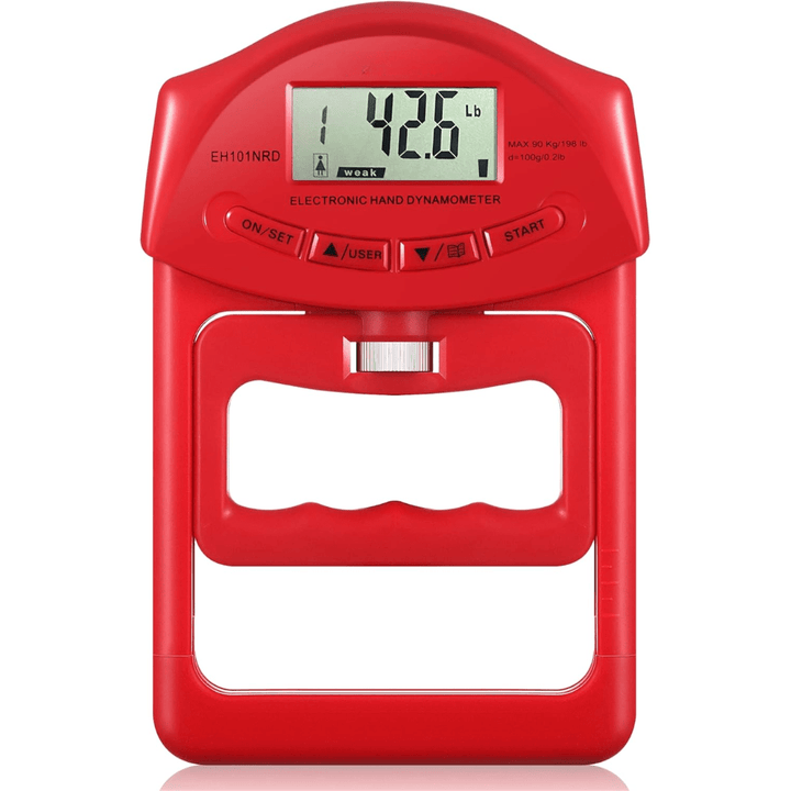 Lisslune | HANDPOWER PRO – Digital Hand Dynamometer for Precise Grip Strength Measurement up to 90kg